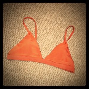Burnt Orange Bikini Top